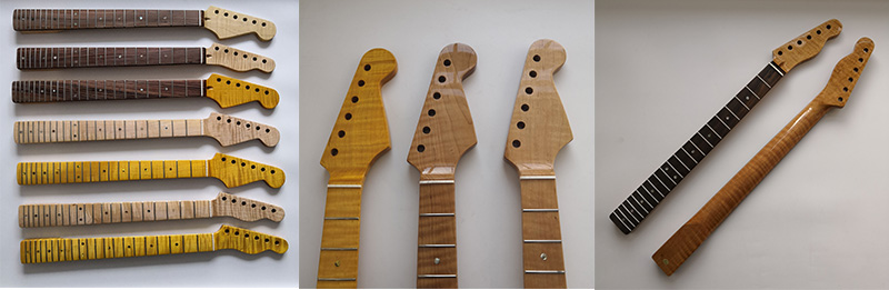 Strat and Tele Guitar Neck Types In Stock