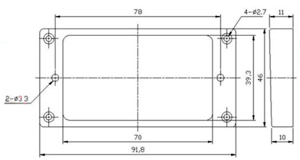 Humbucker Pickup Rings Curved Bottom