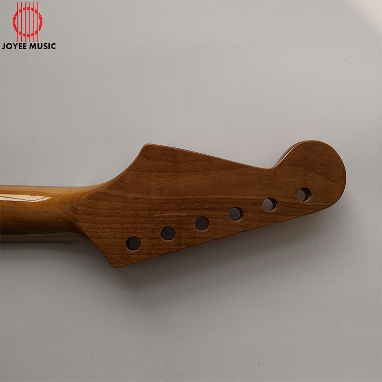 Roasted Flame Maple Strat Guitar Neck Kabukalli Fretboard