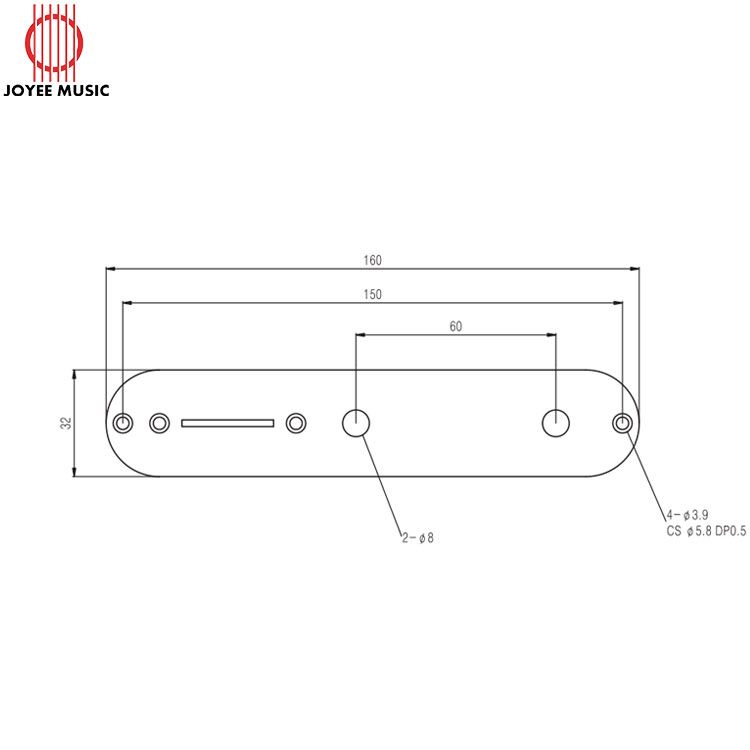 Telecaster Style Control Plate