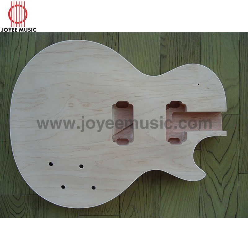 Plain Maple Top Les Paul Style Guitar Body Unfinished