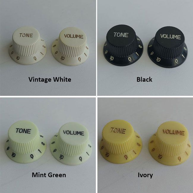 0-10 Strat Guitar Knobs