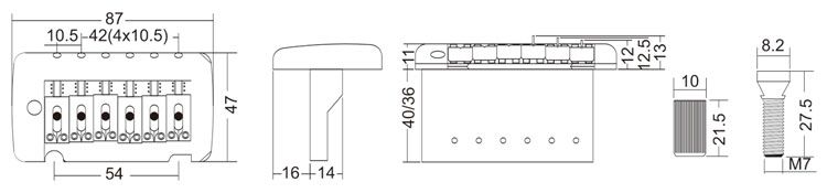 Strat Tremolo Bridge