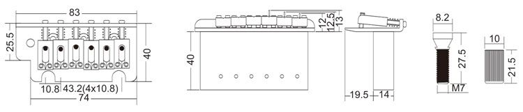 ST Guitar Tremolo