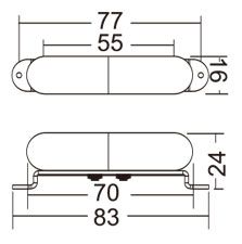 Single Coil Pickup Lipstick Type