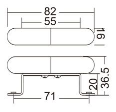 Single Coil Pickup Lipstick Type