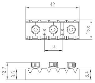 Locking Nut Top Mount 42mm Type