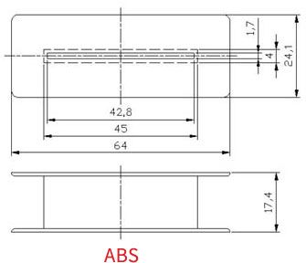 P Bass Pickup Bobbin Blade Pole Piece Type