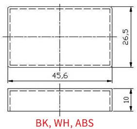 Pickup Cover Humbucker Type