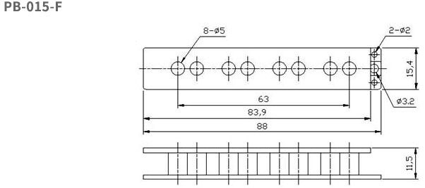 Jazz Bass Pickup Bobbins