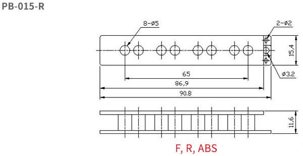 Jazz Bass Pickup Bobbins