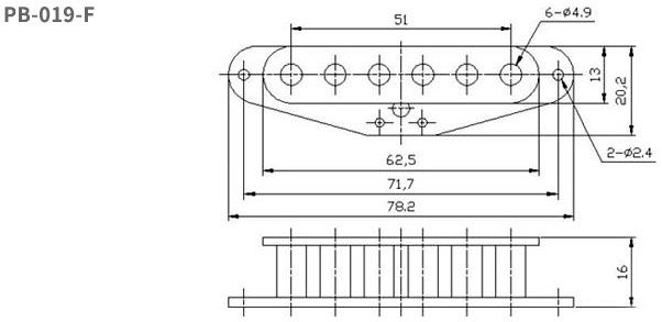 Tele Pickup Bobbins